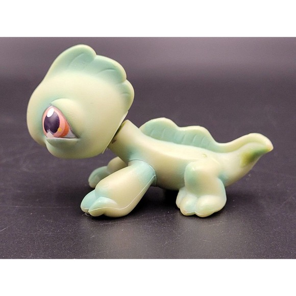 Littlest Pet Shop Iguana #29 Hasbro 2007 Green Lizard Figure LPS - Picture 4 of 11